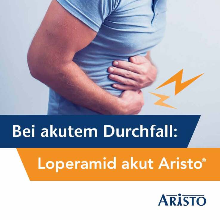 Loperamid akut Aristo® 2 mg Tabletten, 10 St