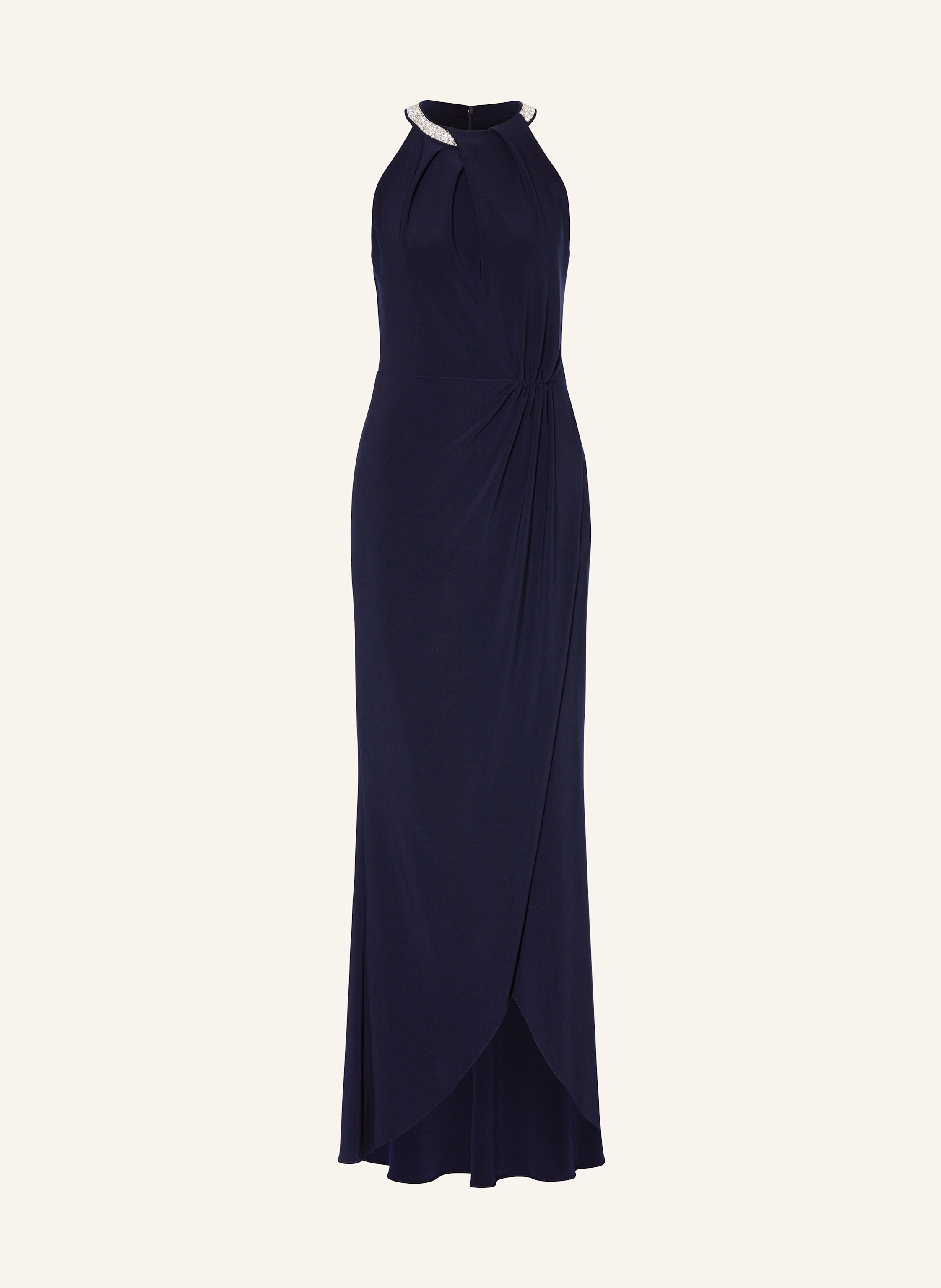 Joseph Ribkoff SIGNATURE Abendkleid in Wickeloptik mit Schmucksteinen