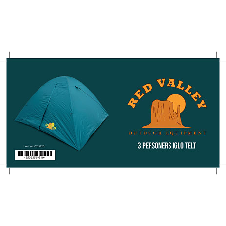 Red Valley 3 personers iglotelt