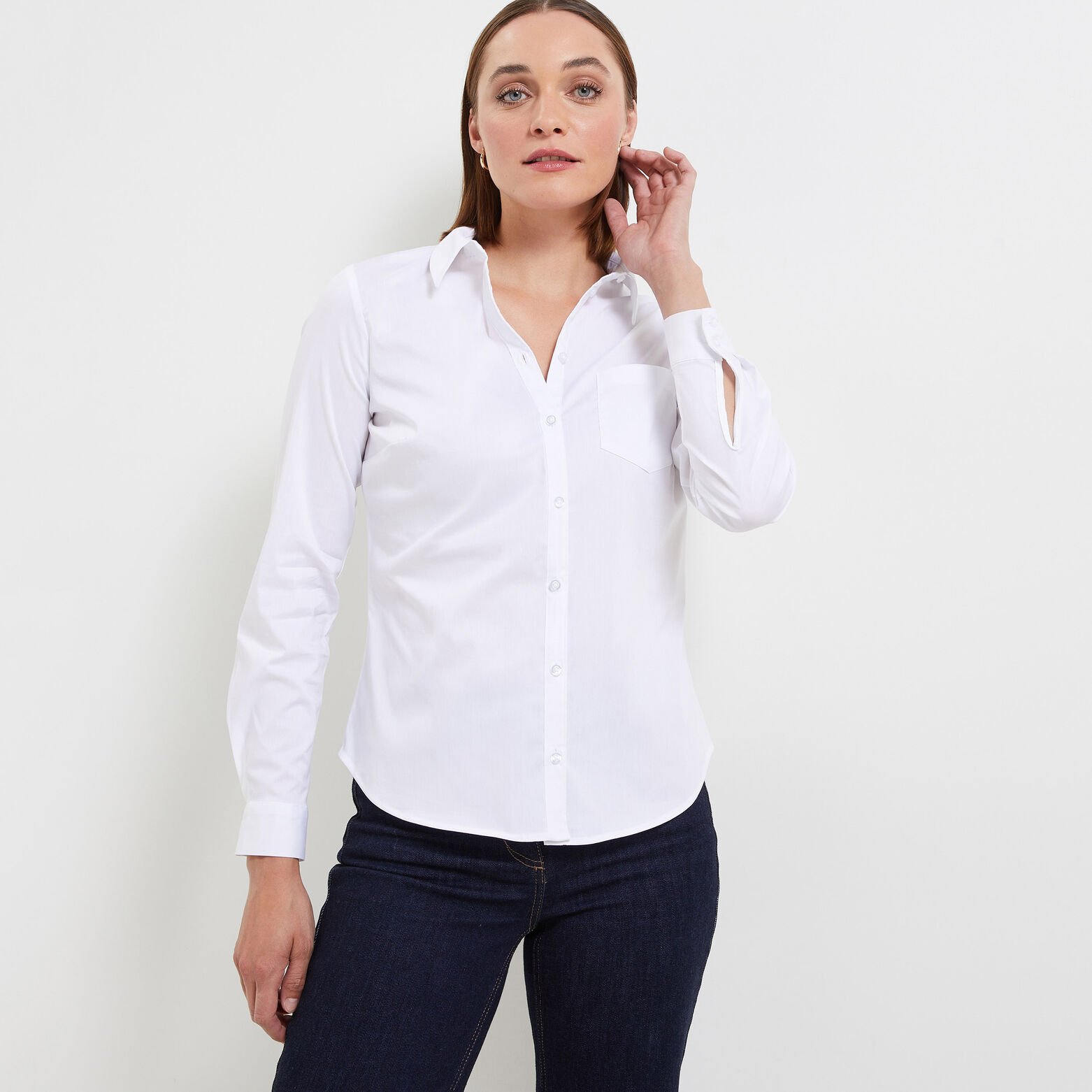 Chemise structurée femme