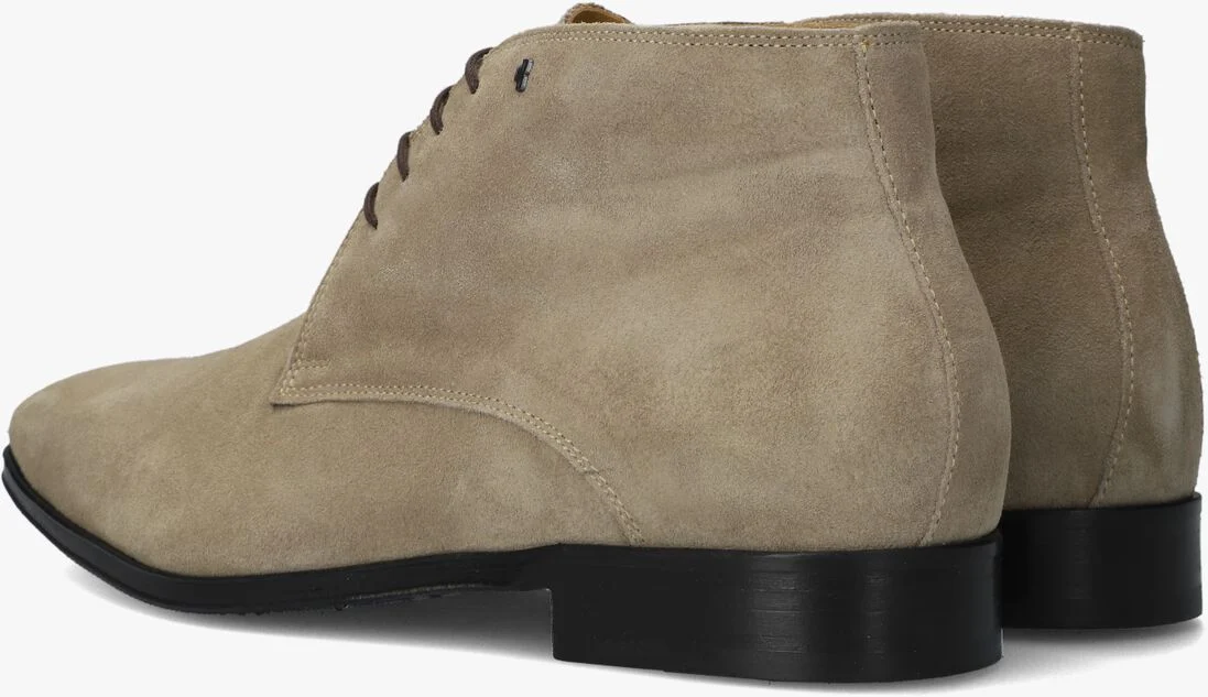VAN BOMMEL beige van bommel veterschoenen sbm-50029
