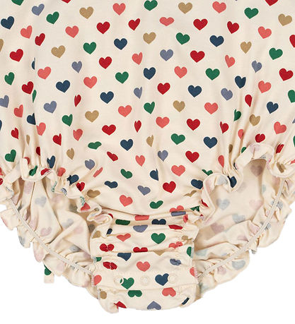 Konges Sløjd Sommerstrampler - Strap - Coeur Farbe/Herzen
