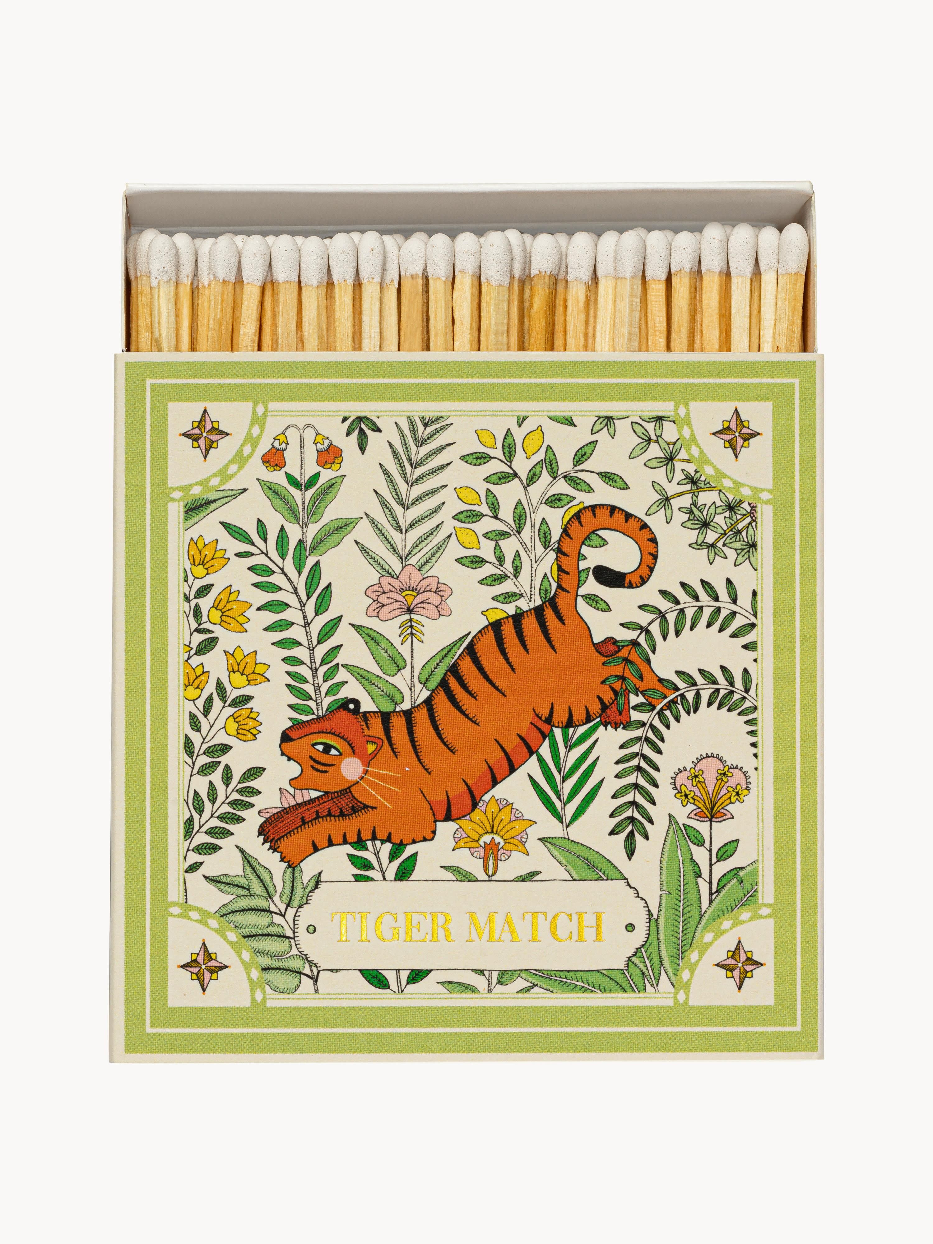 Design luciferdoosje Green Tiger