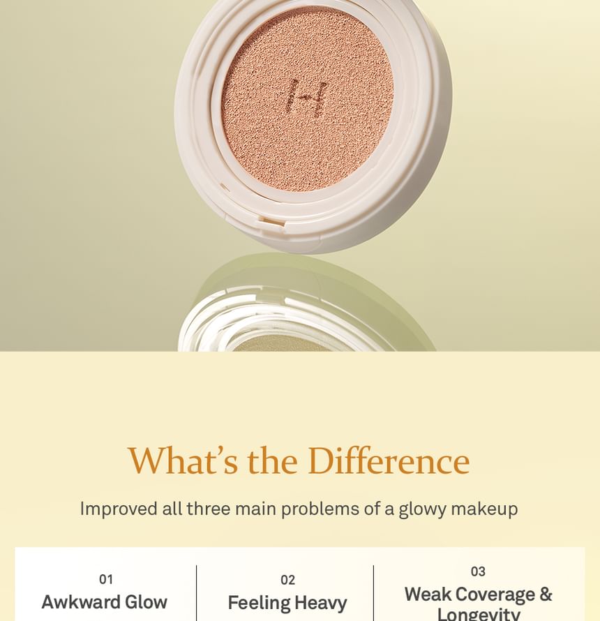 hince - Second Skin Glow Cushion - 4 kleuren