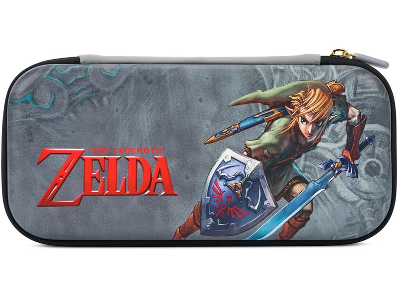 Power A Slim Case Intrepid Link Reisetasche für Nintendo Switch OLED, Nintendo Switch oder Nintendo Switch Lite