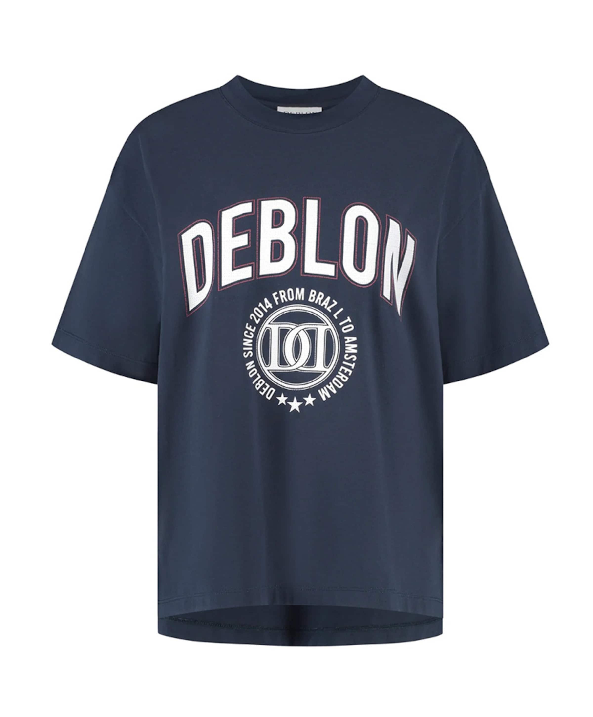 Deblon Sports Dames t-shirt blauw