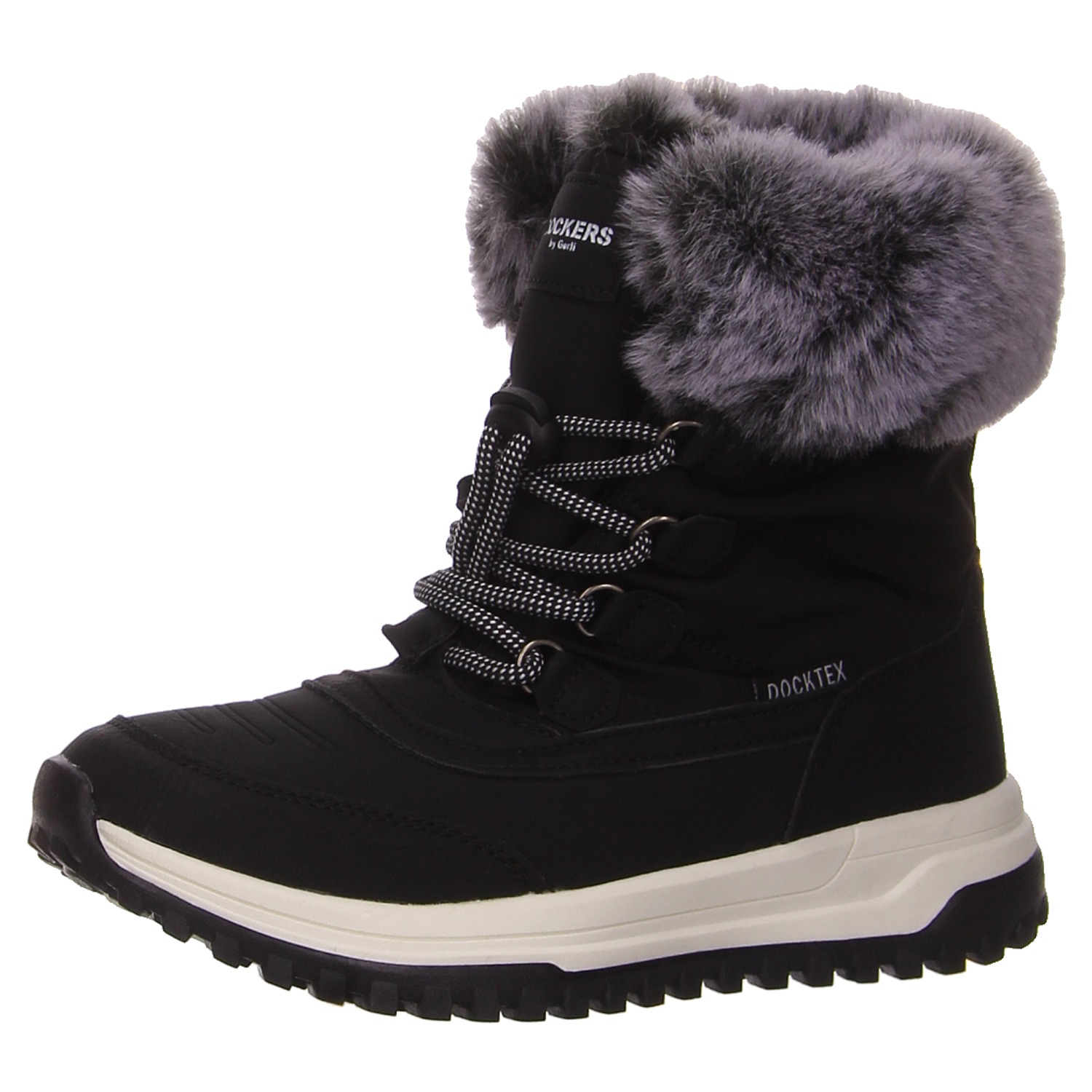 Dockers Stiefel schwarz schwarz