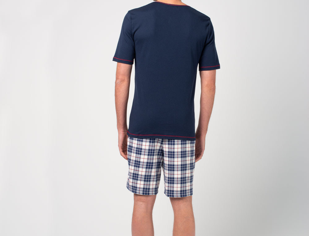 Pyjama short homme-Doubles jeux