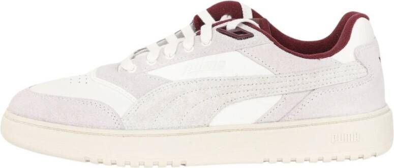 Puma Witte Sneakers met EVA Tussenzool en Rubberen Zool White
