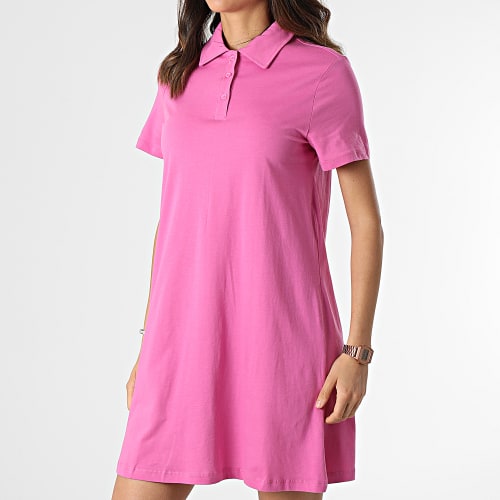 Robe Polo Femme Fenja Rose