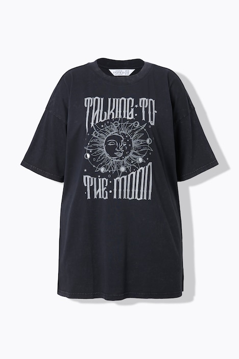 T-Shirt, Oversized, Vintage Look, Sun-Print