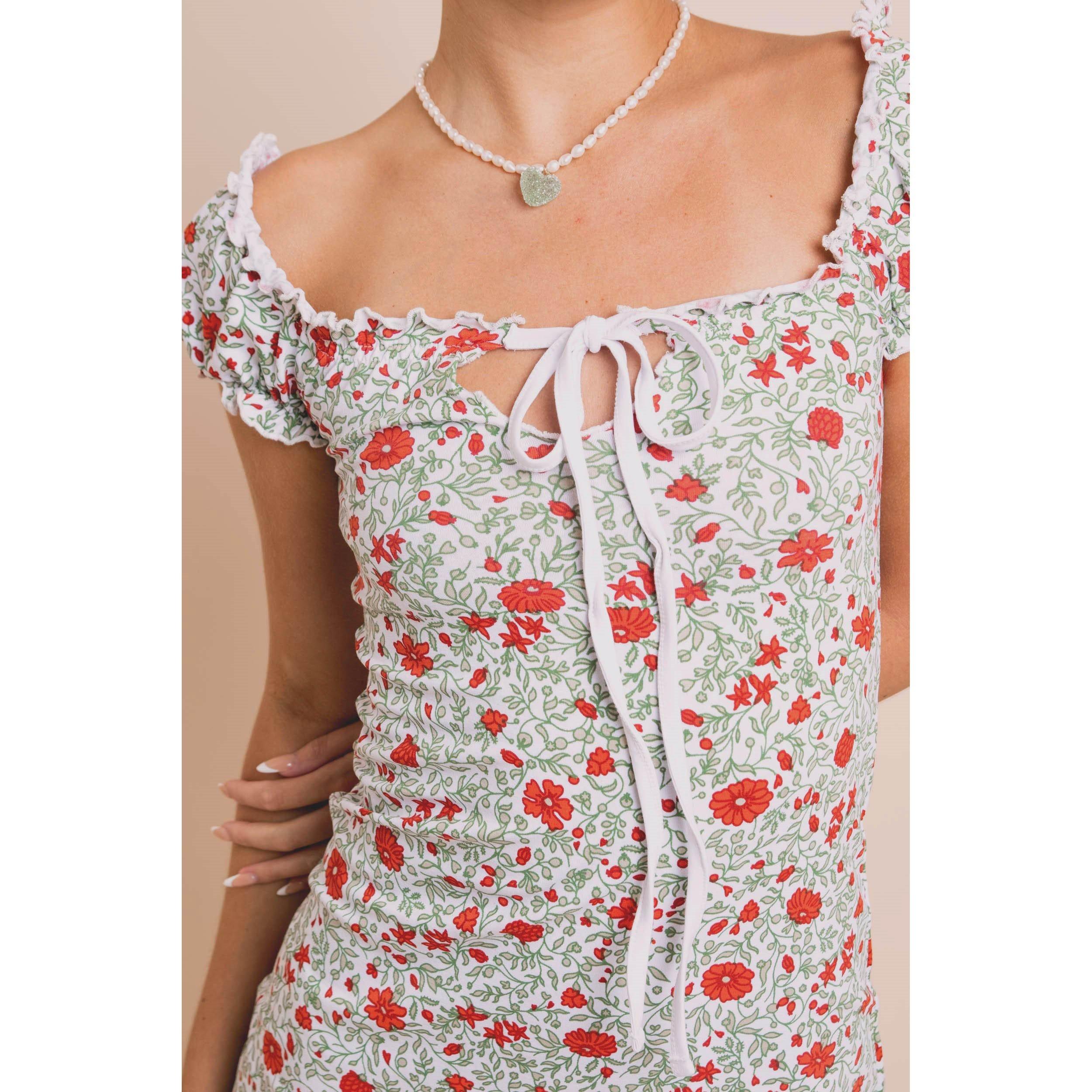 Daisy Street Ditsy Mini Dress