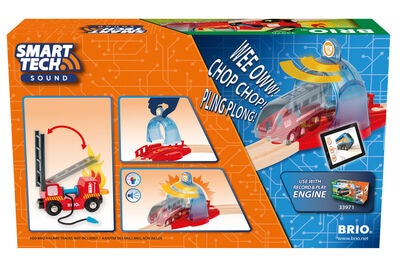 BRIO 33976 Smart Tech Sound Redning av magisk tunnel-sett
