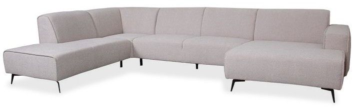 U bank Nero B425 x D230 x H80 cm