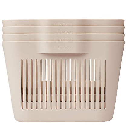 Liewood Korb - 4er-Pack - Small - 30x22x14 cm - Sandy