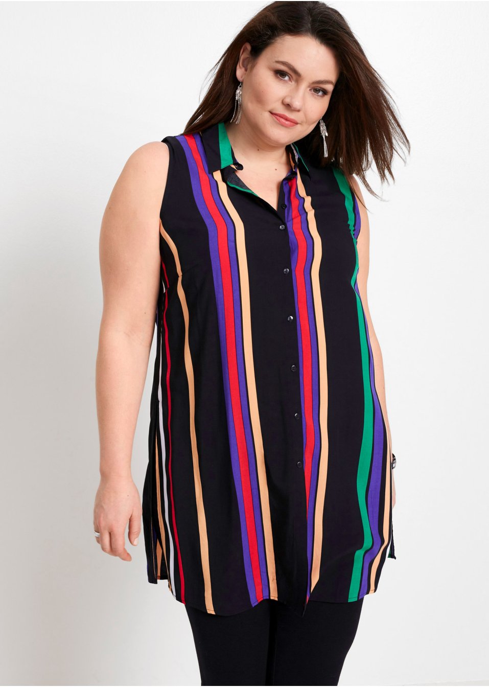 Chemisier long en viscose