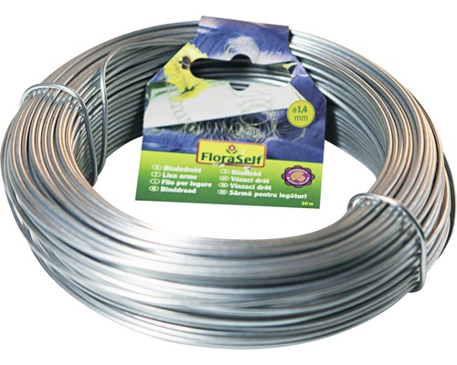 FloraSelf metalen verzinkte binddraad Ø 1,4 mm 50 m