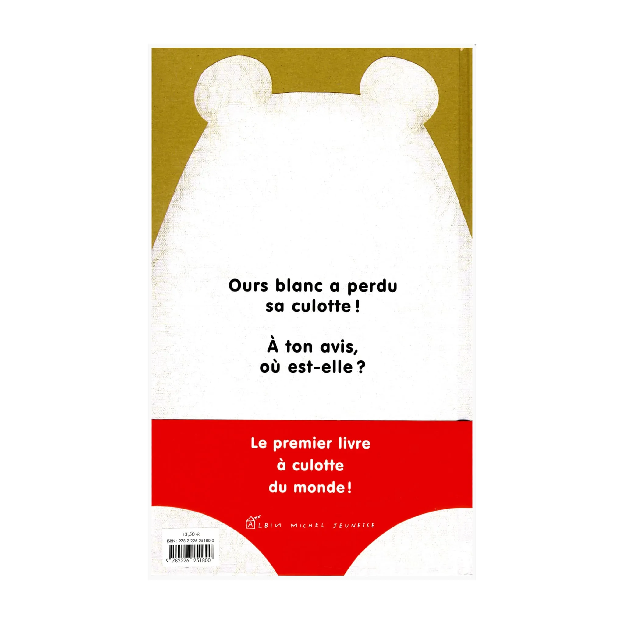 Clément - Équipement Ours Blanc A Perdu Sa Culotte