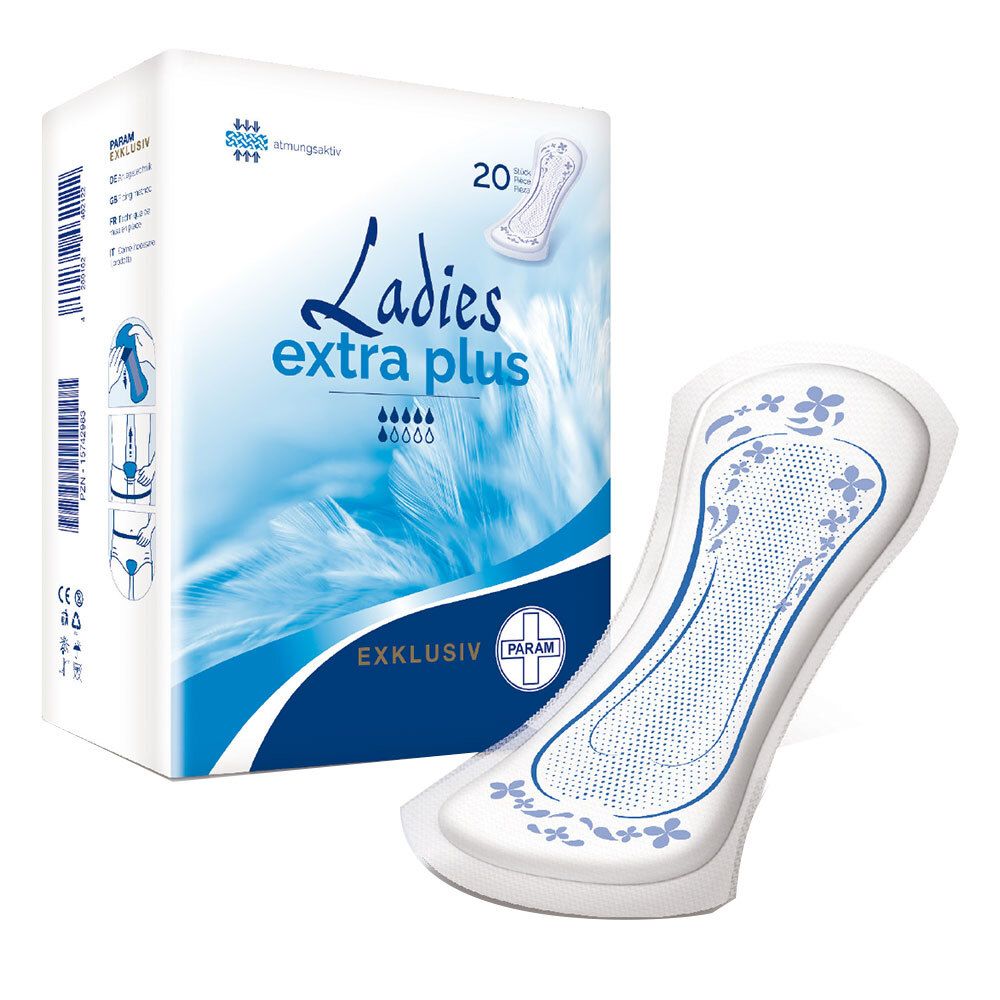 PARAM Ladies Exklusiv Inkontinenzeinlagen extra plus