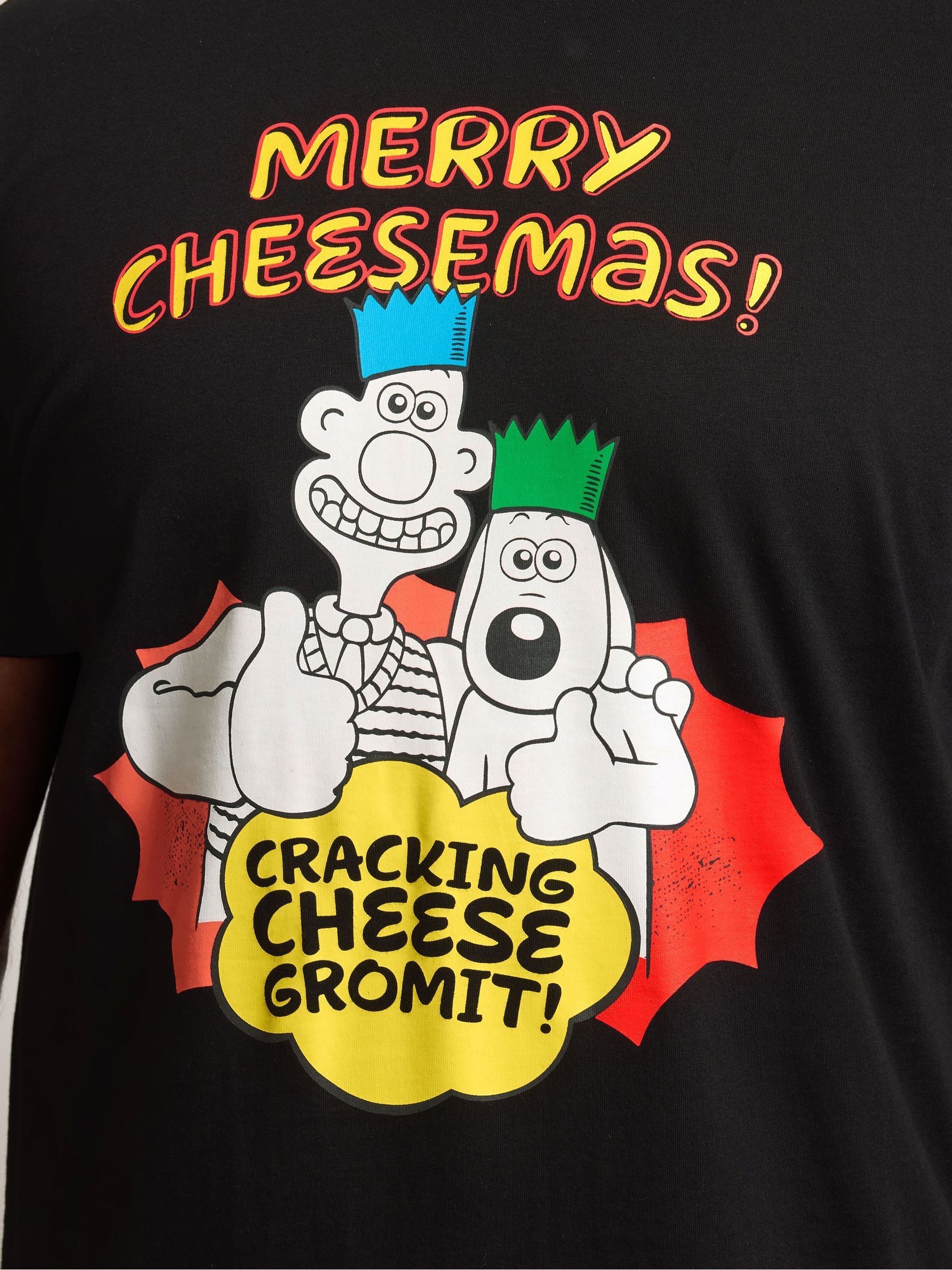 BadRhino Big & Tall Wallace And Gromit T-Shirt