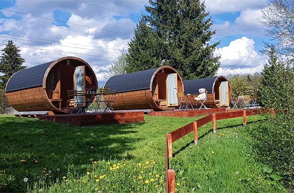 Übernachten im Fass Viechtach