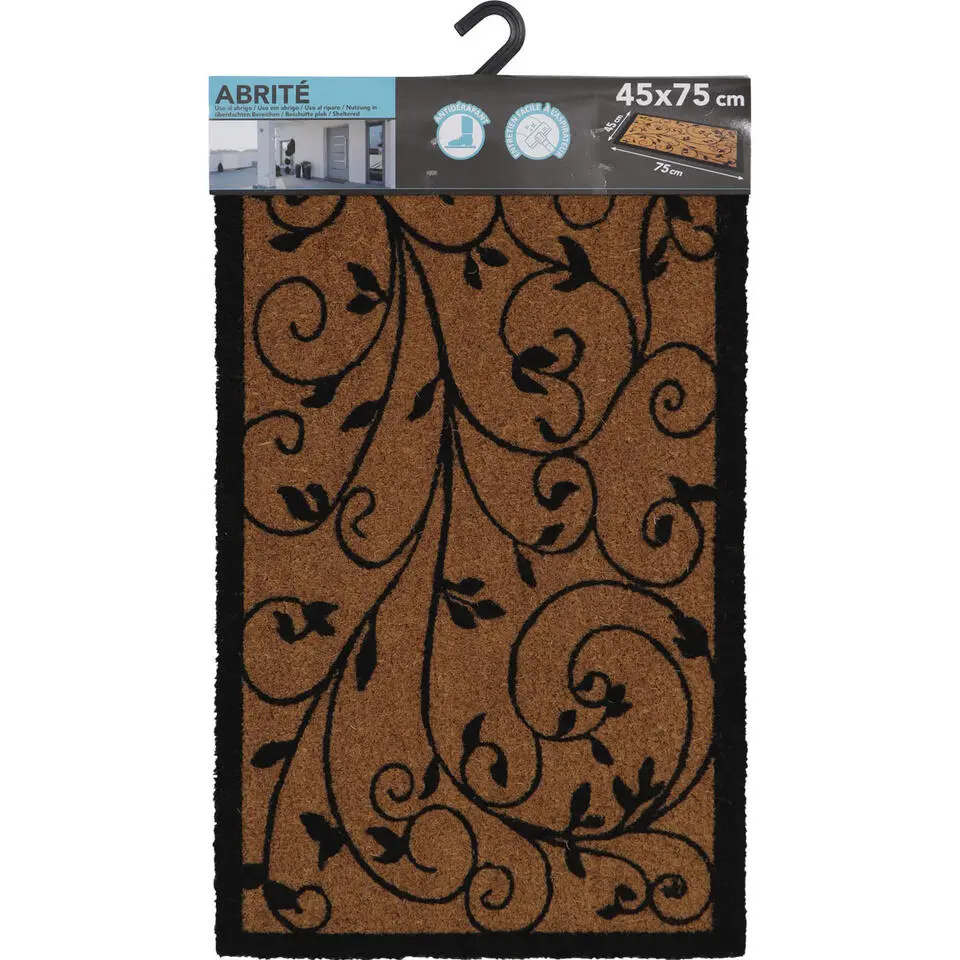 Luance Warm Welcome Deurmat - anti slip - rechthoek - 75 x 45 cm