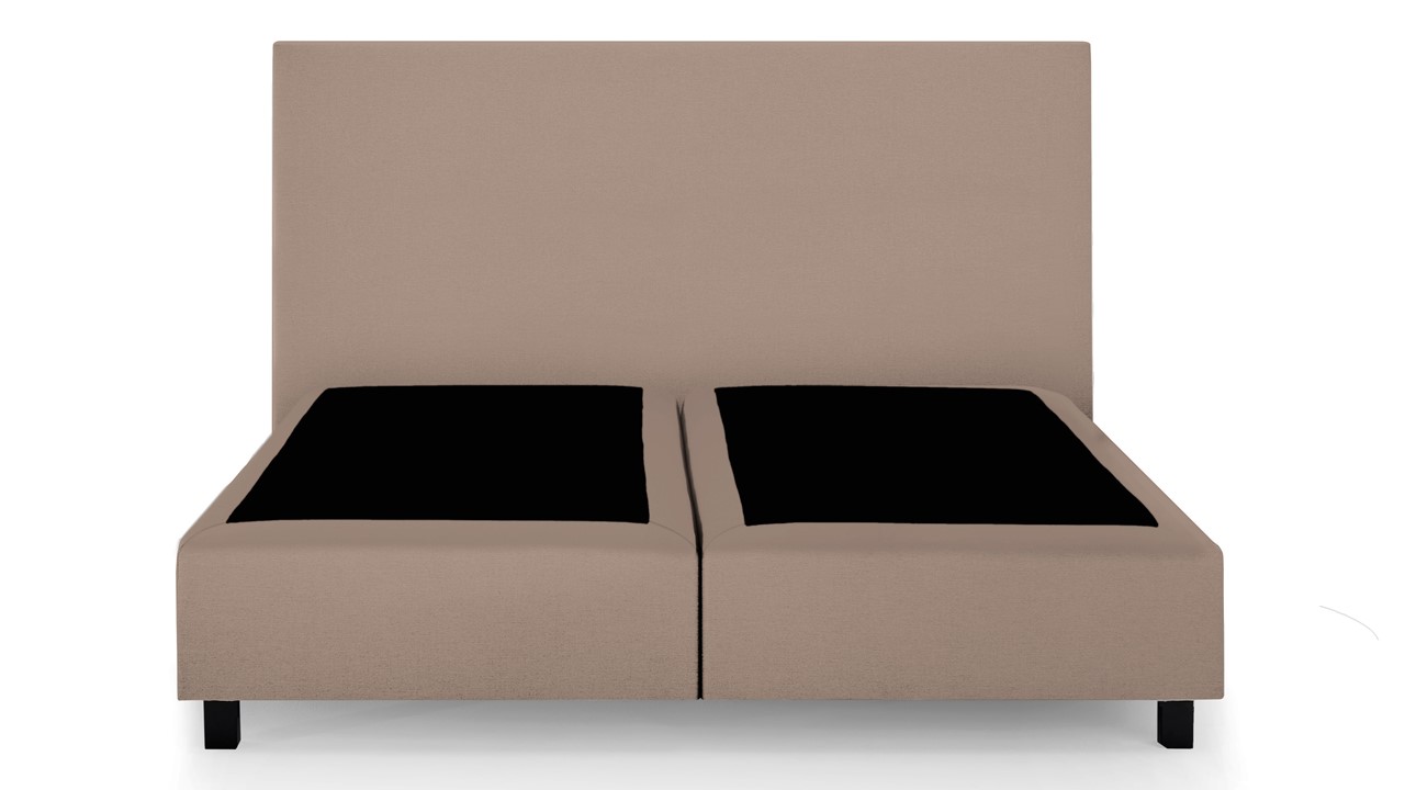 Boxspring Autentik Tunn zonder matras beige