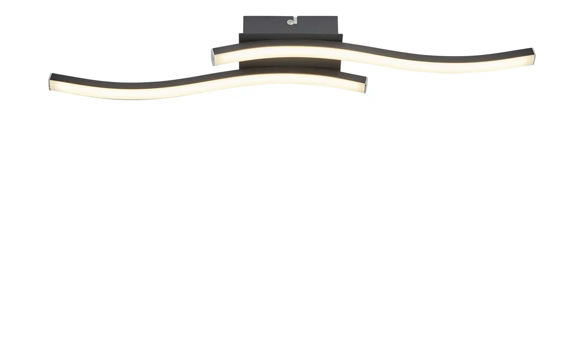 Trio LED-Deckenleuchte, 2-flammig, schwarz