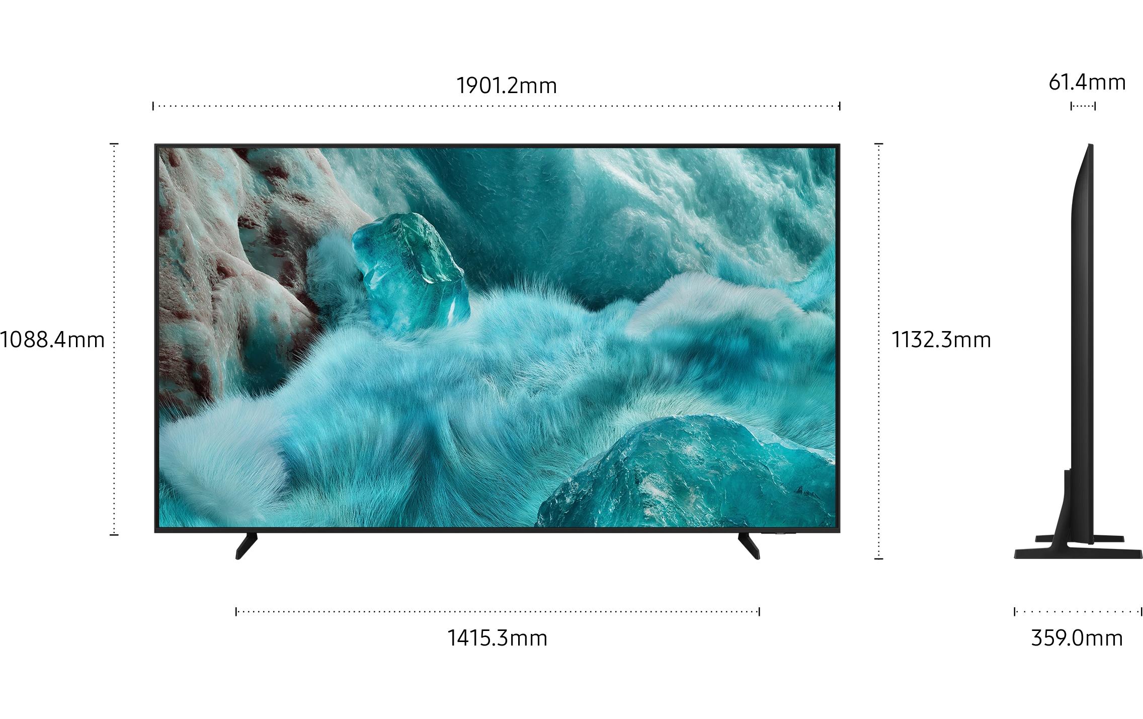 TV QE85Q7F 85'' Q7F QLED 4K AI TV, 2025<br>60 Hz, 4K (3.840 x 2.160), Q4 AI Gen1 Processor, 20W 2CH