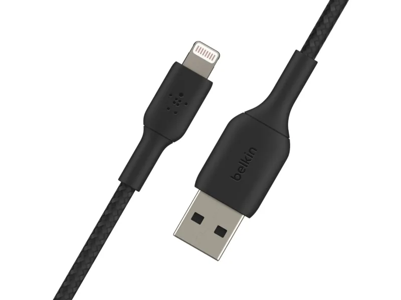 Belkin BoostCharge - Lightning-kabel - Lightning han til USB han - 1 m - sort