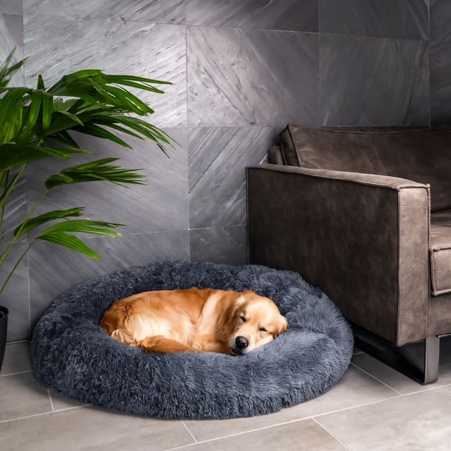 Hundeseng Katteseng Pude Hund Kat Sofa 100cm (mørkegrå)