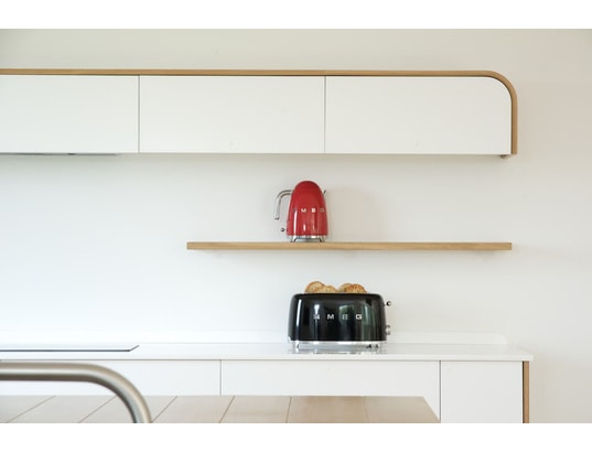 SMEG - Grille pain TSF02BLEU Noir 2 fentes extra longues