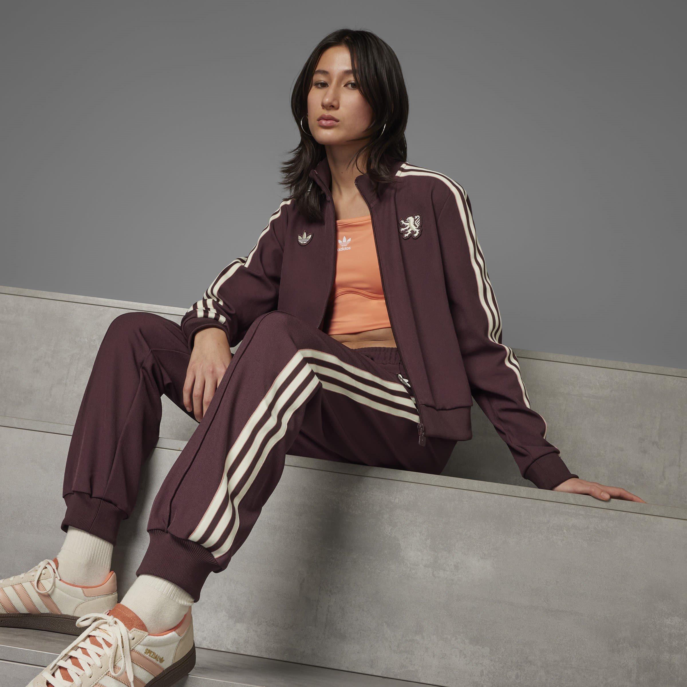 adidas Olympique Lyonnais Terrace 2024 2025 Icons Tracksuit Bottoms Womens