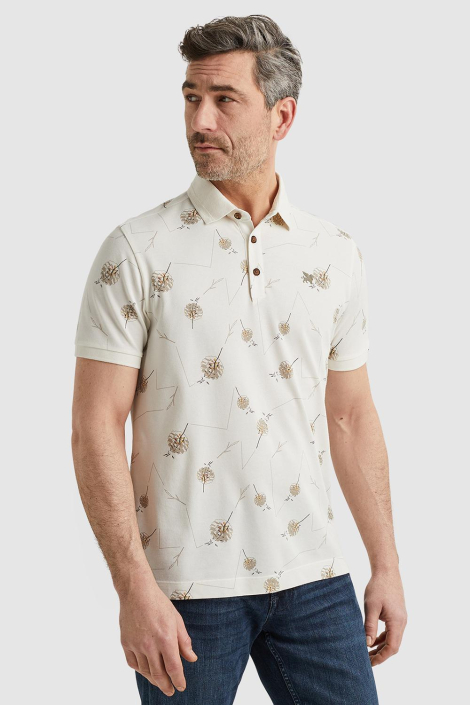 Vanguard ecru heren polo
