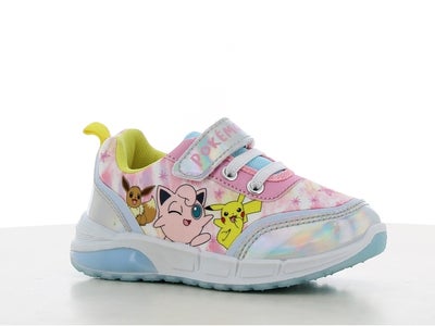 Pokémon Blinkende Sneakers, Multi/White