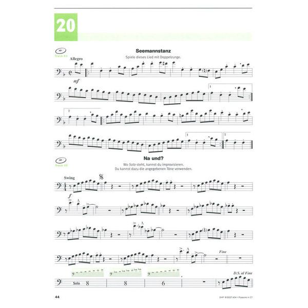 De Haske Hören Lesen Schule 3 Trombone