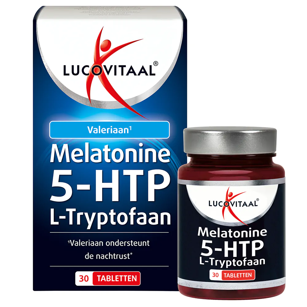 Melatonine 5 HTP L-Tryptofaan 30 tabletten