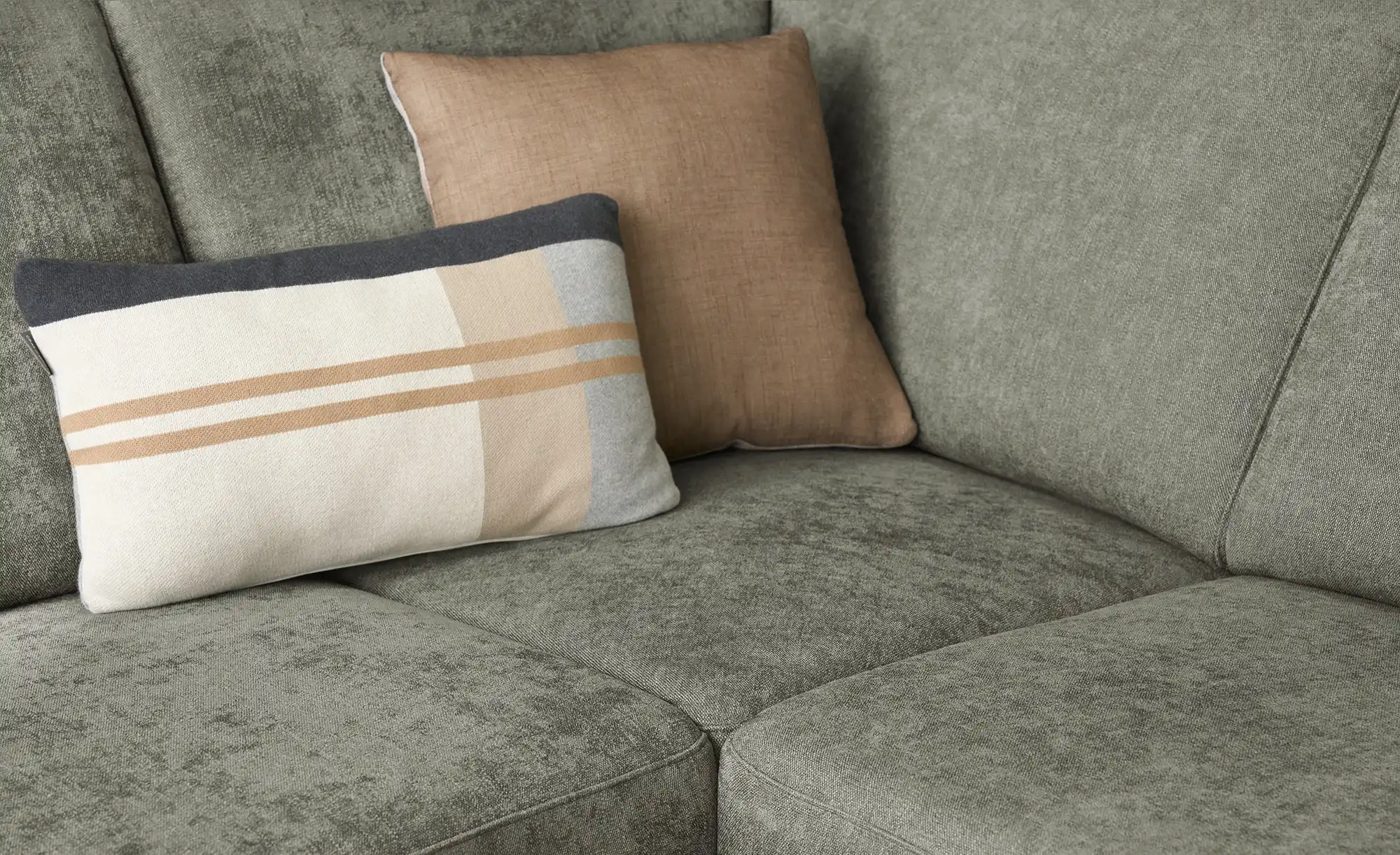 Max Schelling Ecksofa Flachgewebe Maximum Plus