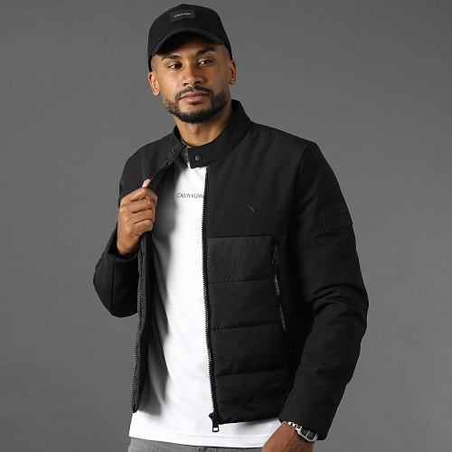 Veste Zippée Moto 8218 Noir