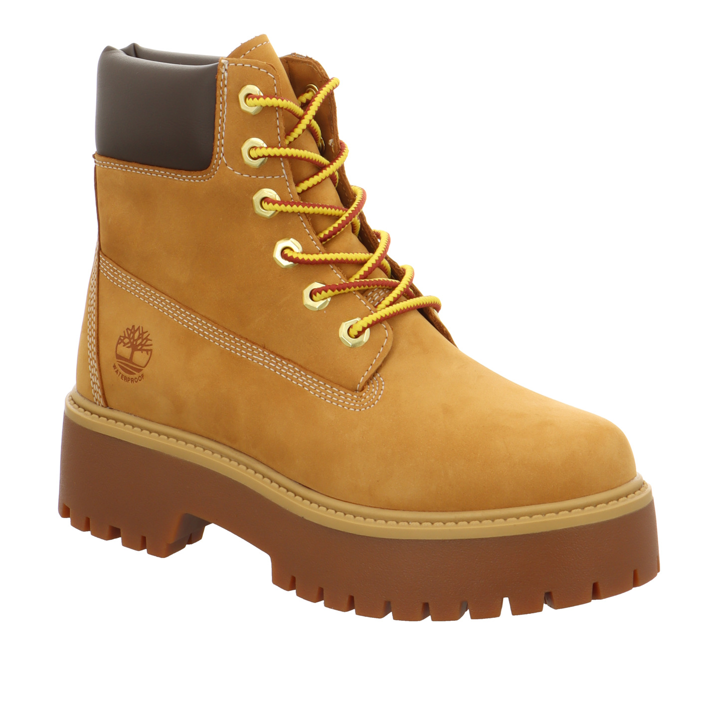 Schnürboots gelb