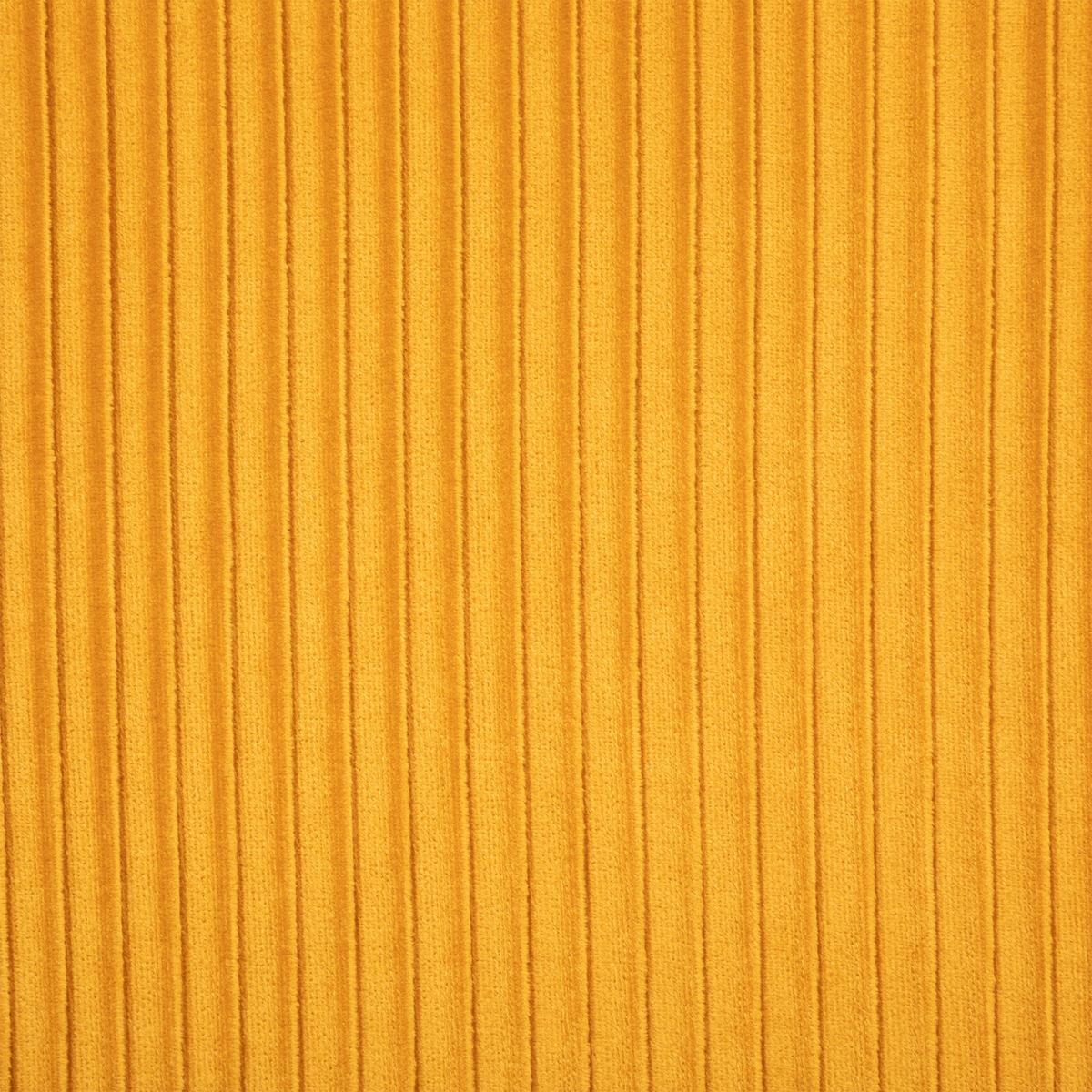 BANQUETTE 2 PLACES VELOURS SOLARO OCRE