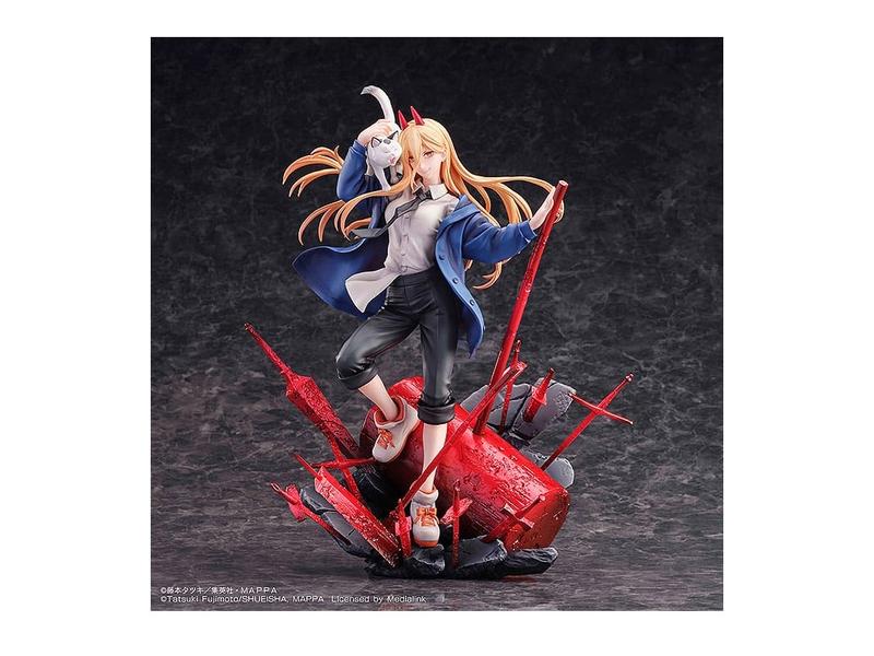 SEGA Goods Figur Power & Meowy 28 cm PVC-Statue