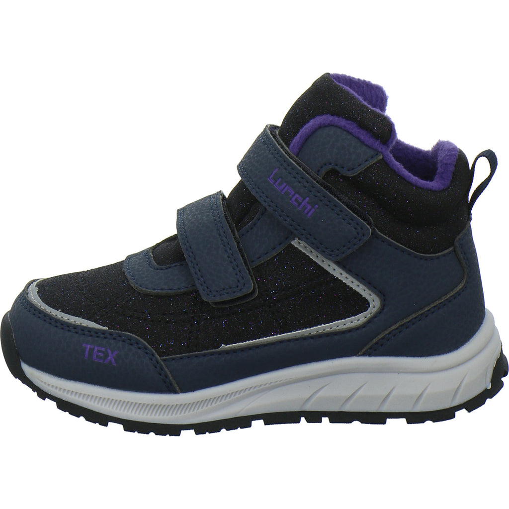 Lurchi Winterschuhe Mädchen Ledri Blau-kombi