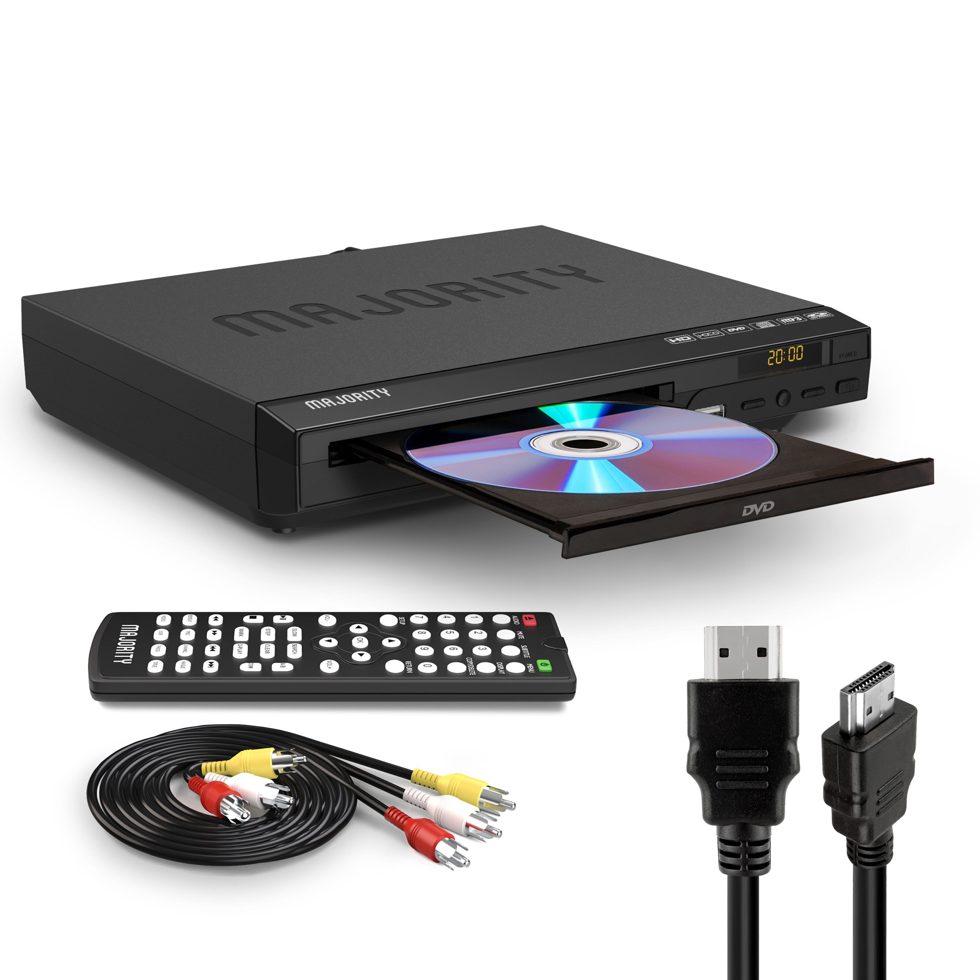 Majority DVD spiller