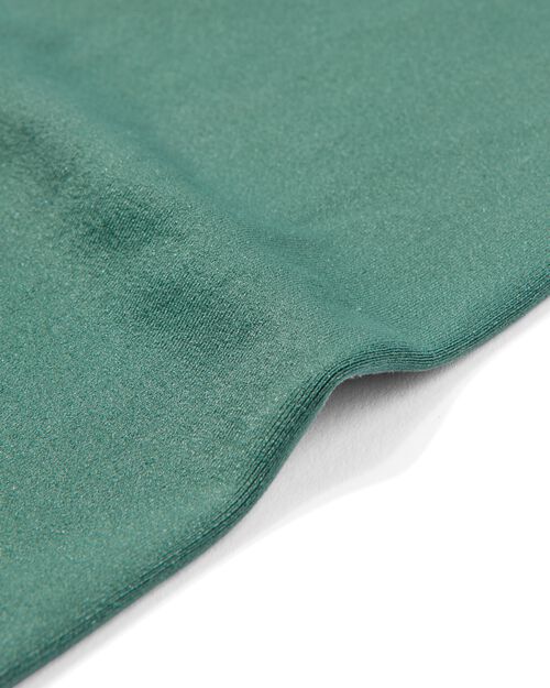 débardeur femme sans coutures en micro vert foncé