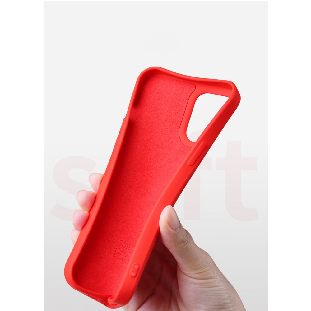 iPhone 12 / iPhone 12 Pro Silikon Case Hülle - Lila