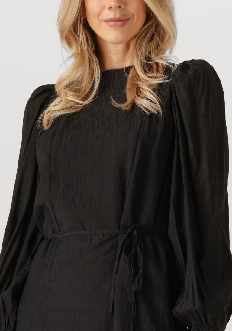 zwarte co'couture mini jurk nara dress