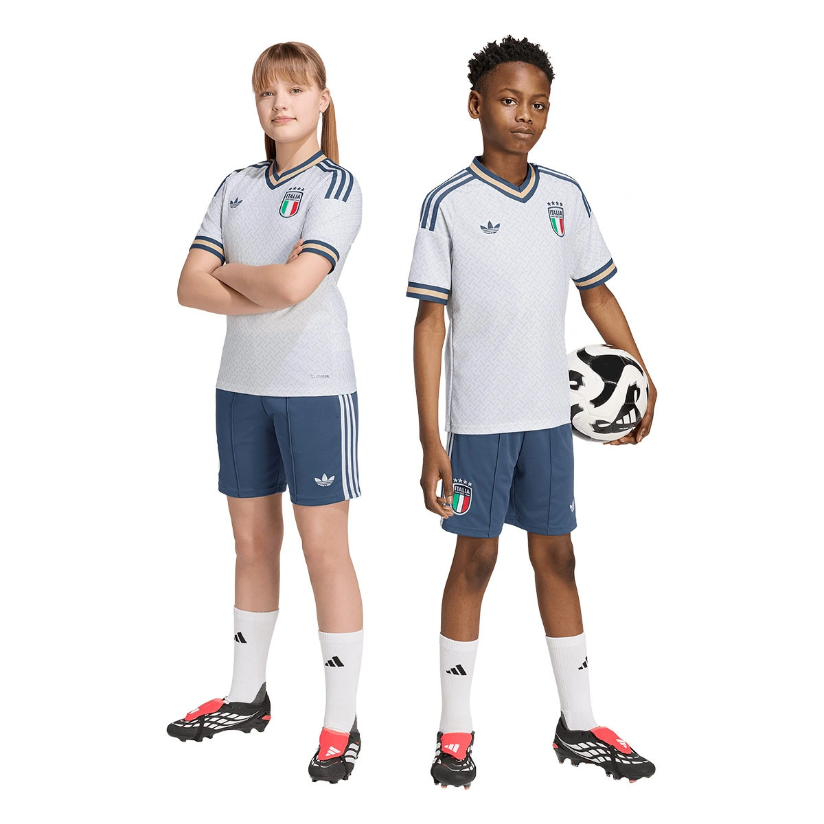 Calções adidas Itália Segundo equipamento Mundial 2026 Criança