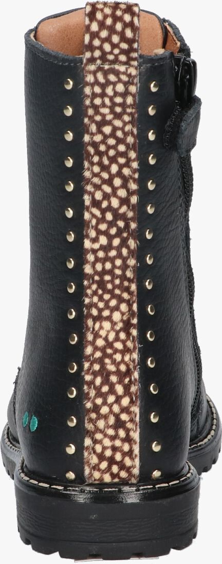 BUNNIESJR zwarte bunniesjr biker boots hannah happy