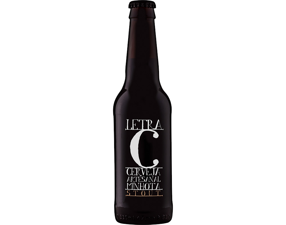CERVEJA LETRA C STOUT 0.33L